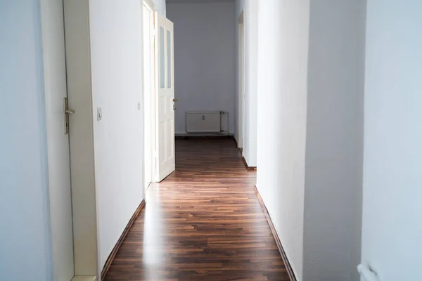 Classic Old Residential Appartment Hallway Corridor Interior — Stock Photo, Image