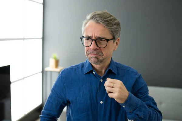 Schlechter Geruch Haus Von Der Klimaanlage Geruchsbelästigung — Stockfoto