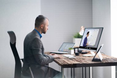 Çevrimiçi Sanal Ders Webinar veya Eğitim Kursu