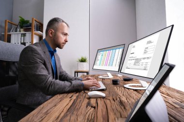 Masaüstü Bilgisayarında Elektronik Fatura Çevrimiçi Hesaplayıcı