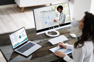 Çevrimiçi Sanal Ders Webinar veya Eğitim Kursu