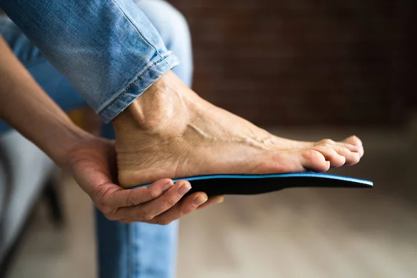 Orthopedic Shoe Sole Flat Foot Recovery — Stock Photo, Image