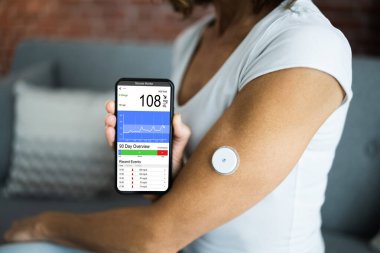 Sürekli Glikoz Kan Şekeri Testi Kullanan Hasta