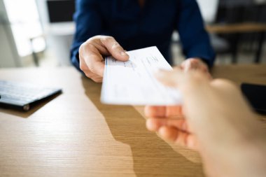 İdari El Ödeme Çeki veya Tazminat Çeki