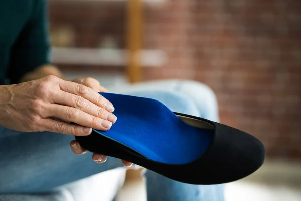 Shoe Sole Footwear Healthy Foot Arch — Stock Photo, Image