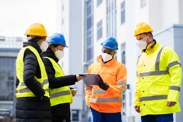 Industrial Engineer Worker Or Builder Safety Inspector