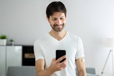 Sürekli glikoz monitörü Kan şekeri testi akıllı telefon uygulaması