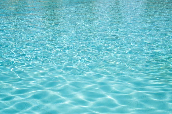 Shiny Blue Water Background Abstract Clean Pool — Stock Photo, Image