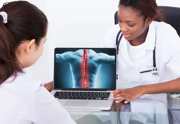 Ból Pleców Osteoporoza Stawów Plecy Ortopedyczne — Zdjęcie stockowe