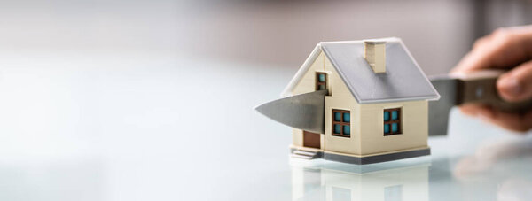 House Property Divided. Divorce And Estate Separation