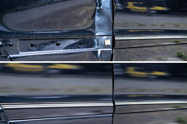 Photo Car Dent Repair — Stock Photo, Image