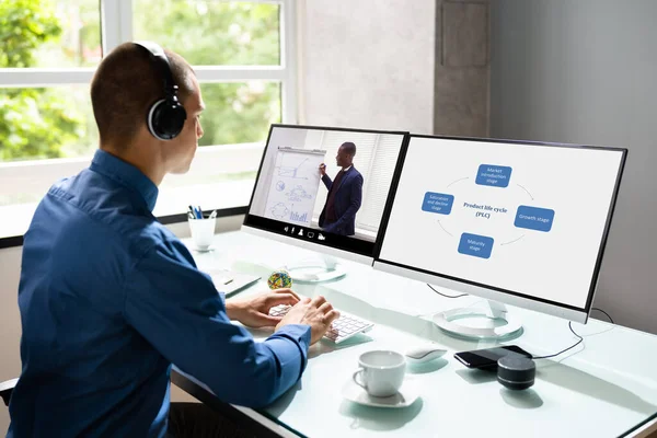 Online Virtual Training Video Conference Meeting Call