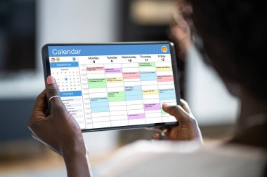 Tablette Dijital Takvim Gündemi Kullanımı Yönetici
