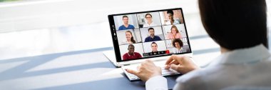 Çevrimiçi Dijital İK Video Konferansı Webinar. İş Çağrısı