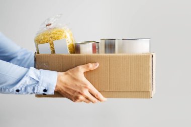 Food Drive Bankası. Teneke Kutu Bağışı