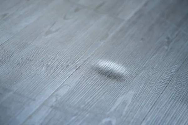 Damaged Wooden Floor Laminate Scratch Broken Vinyl Flooring — Stock Photo, Image