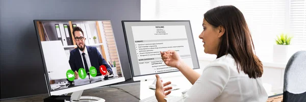 Online Virtual Tax Software Training Video Conference — Stock Photo, Image