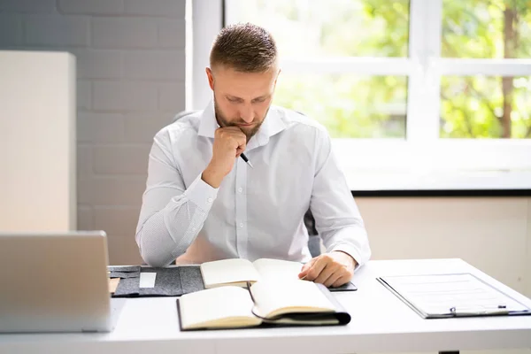 Professionele Accountant Functie Financieel Budgettair Adviseur — Stockfoto