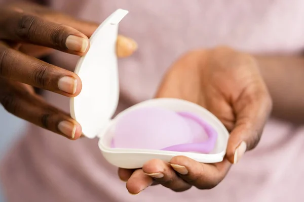 Diafragma Vaginale Anticonceptie Ring Anticonceptie Tegen Zaaddodende Middelen Geboortebeperking — Stockfoto