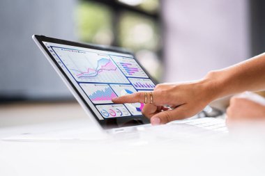 Dijital Veri Teknolojisi. KPI İş Kontrol Paneli Teknolojisi
