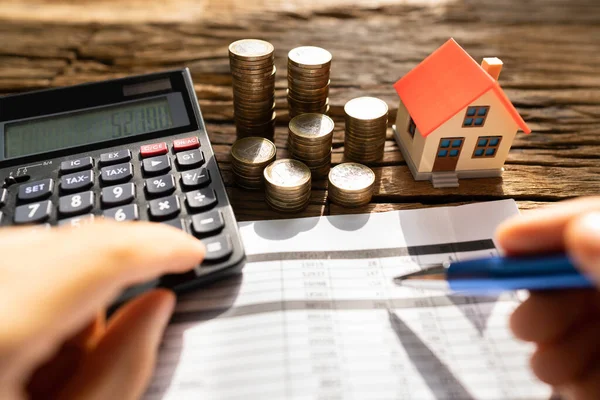 Rent House Paying Property Tax Market Opportunity — Stock Photo, Image