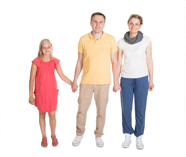 Happy Young Family Together With Kid — Stock Photo, Image