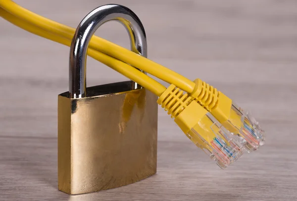 Protected internet connection — Stock Photo, Image