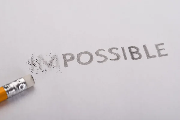 Imposible es posible concepto —  Fotos de Stock