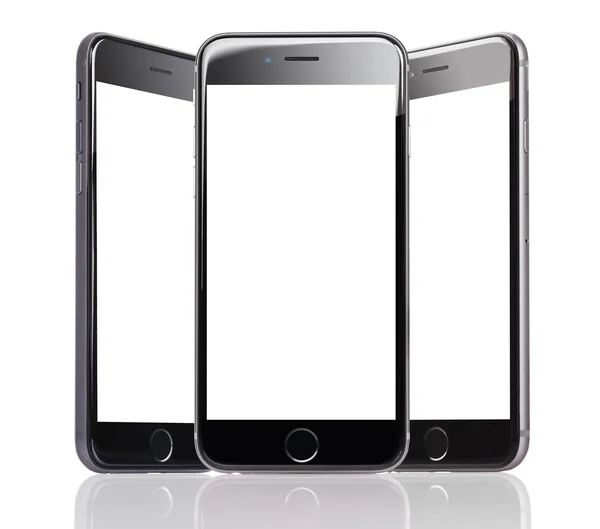 Apple iPhone 6 With Blank Screens — Stock Photo, Image