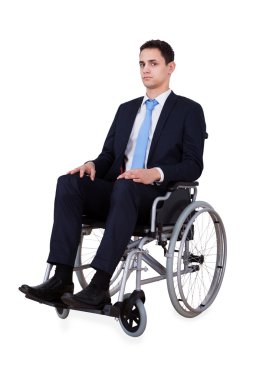 Kendine güvenen işadamı