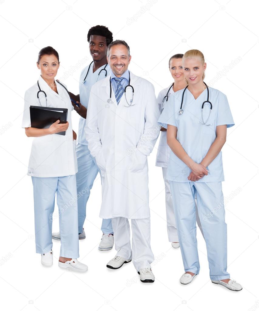 Multiethnic Medical Team