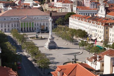 Lizbon 'daki Rossio Meydanı