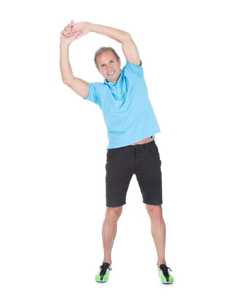 Mature Man Exercising — Stock Photo, Image