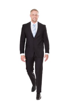 gülümseyen iş adamı