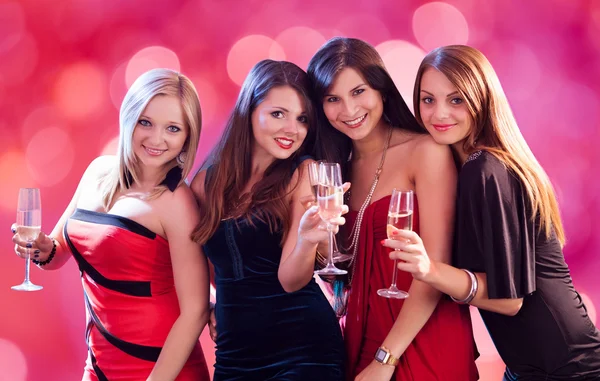 Mulheres no clube noturno — Fotografia de Stock