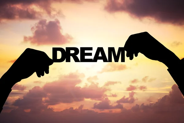 Hands Holding Dream — Stock Photo, Image