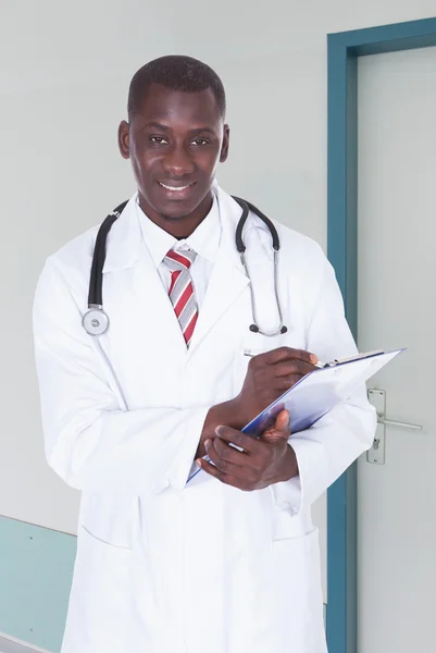 Doctor Writing Notes — Stock Photo, Image