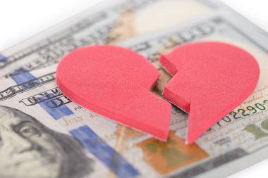 Heartshaped bize para birimi kırık