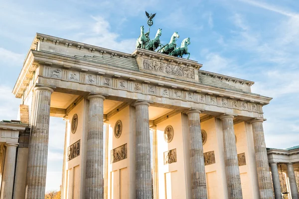 Bramy Brandenburskiej w Berlinie — Zdjęcie stockowe