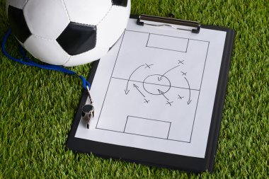 Futbol taktik diyagramı
