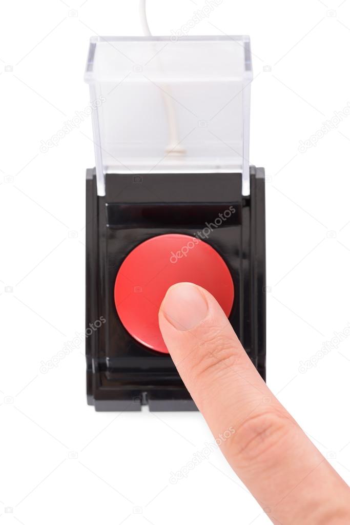 Finger Pressing Button