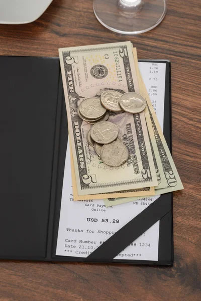 Bill With American Dollars — Stock Photo, Image