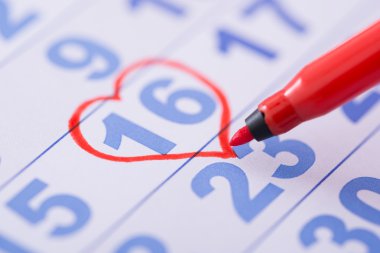 Tarihte çizilmiş kalp