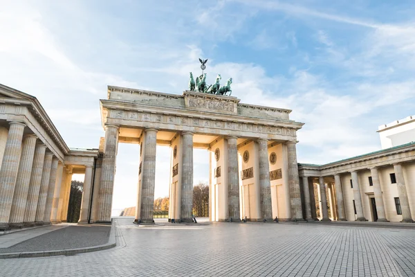 Bramy Brandenburskiej w Berlinie — Zdjęcie stockowe