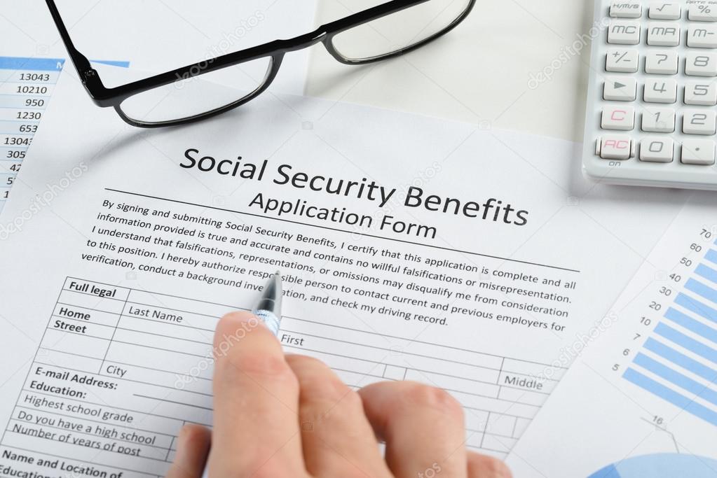 Hand Over Social Security Benefits Form
