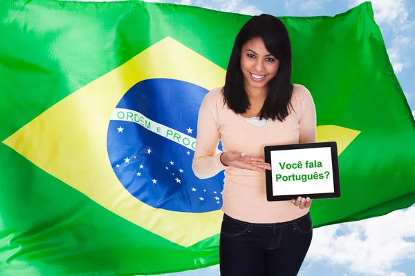 ¿Hablas portugués? — Foto de Stock