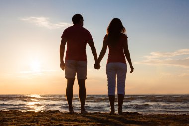 Çift zevk okyanus görmek