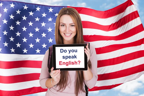 ¿Hablas inglés? — Foto de Stock