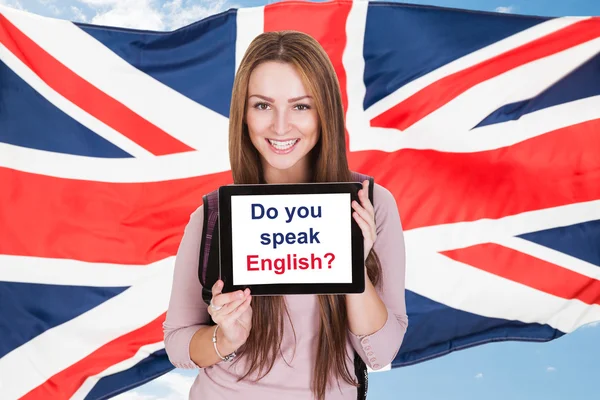 ¿Hablas inglés? — Foto de Stock