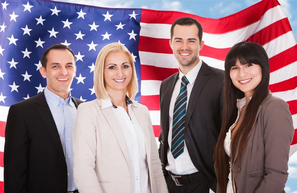 Group Of Happy Businesspeople — Stock Photo, Image